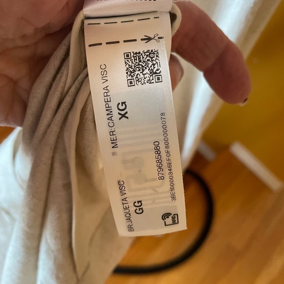 MARFINNO GG-Made in Uruguay-Double Breasted—Linen -Tie Waist Trench Coat-NWT - Picture 11 of 15